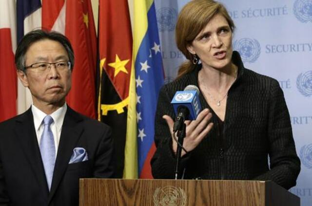 JT Saugumo Taryba žada naujas sankcijas Šiaurės Korėjai