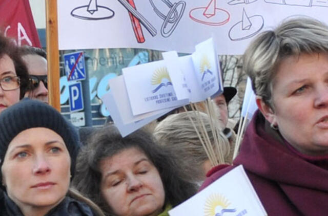 Klaipėdos pedagogai irgi streikuos