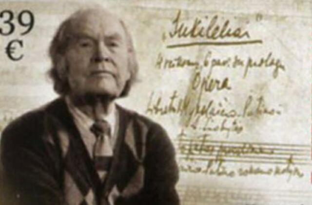 Kompozitoriaus Juliaus Juzeliūno šimtmetį pažymės pašto ženklas
