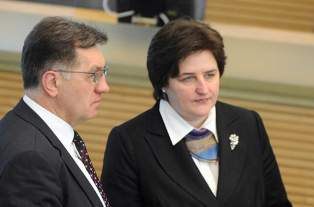 Loreta Graužinienė ragina Algirdą Butkevičių išsklaidyti abejones