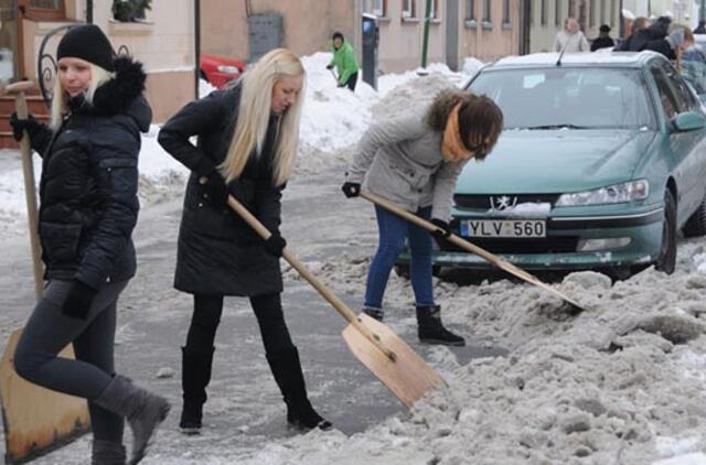 Nevyriausybininkai skatina savivaldybes taupyti