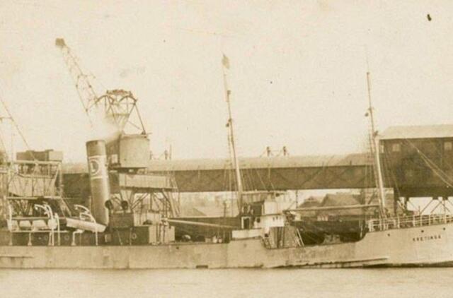 Paskutinis garlaivio "Kretinga" reisas