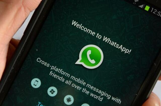 Programėlės "WhatsApp" vartotojų skaičius pasiekia 1 mlrd.