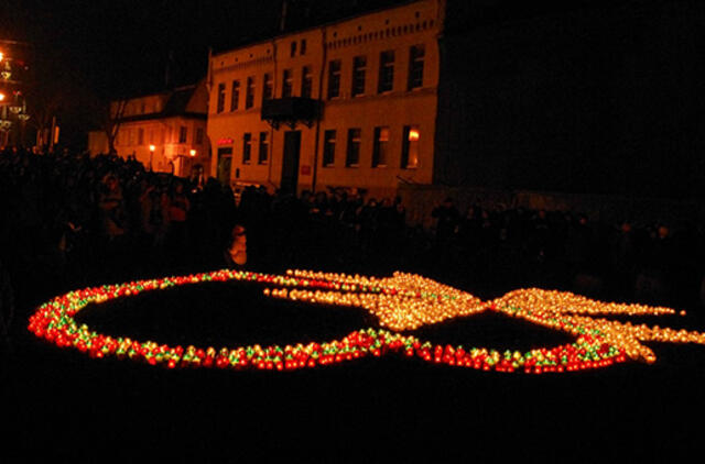 Šviesų festivalio finišui - Laisvės spalvos