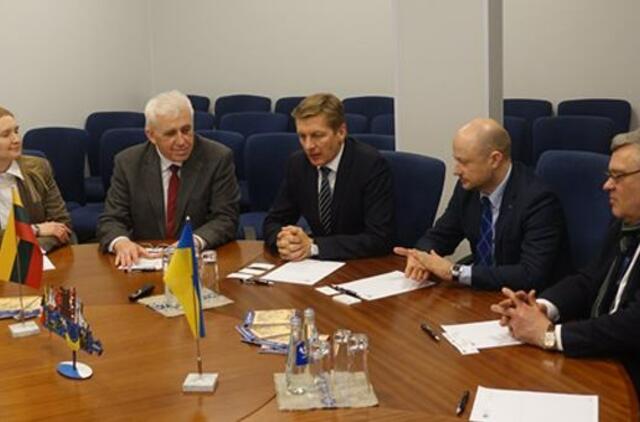 Uosto direkcijoje – Ukrainos ambasadoriaus vizitas