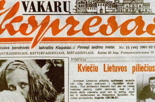 "Vakarų ekspresas". 1991 02 07