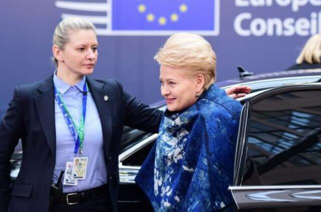 Dalia Grybauskaitė: Europa turi būti laikinai „uždaryta“ ekonominiams migrantams