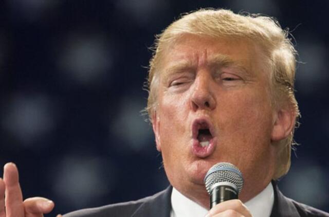 Donaldas Trampas - pavojingesnis nei Britanijos išstojimas iš ES