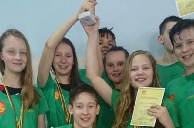 "Gintaro" plaukikams - laurai