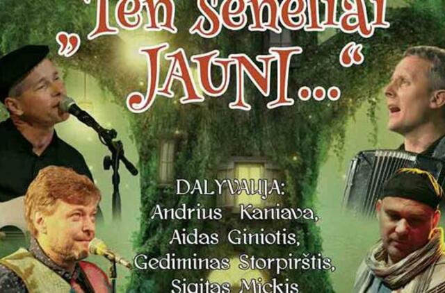 Gražiausios spektaklių dainos muzikinėje programoje "Ten seneliai jauni.."