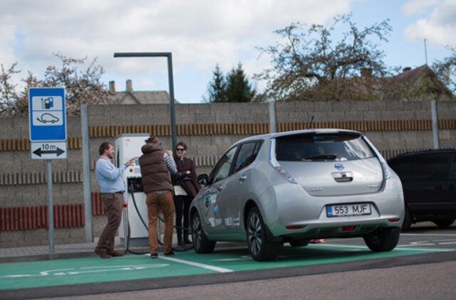 Į Palangą vėl skubės elektromobiliai