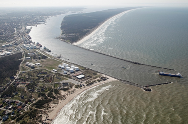 Išgilintas išorinis laivybos kanalas