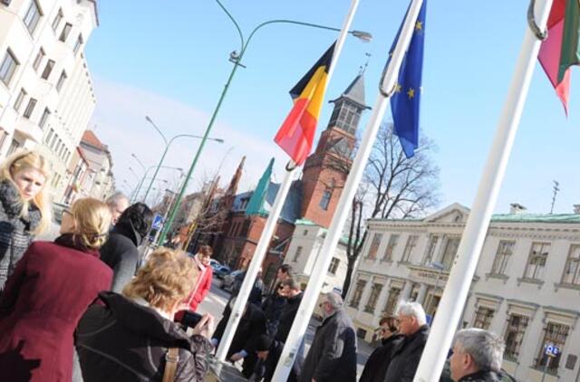 Klaipėdiečiai pagerbė teroro išpuolių aukas