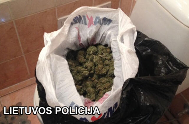 Narkotikus gabeno kilogramais