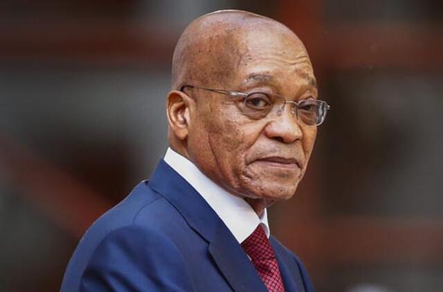 PAR prezidentas Džeikobas Zuma pažeidė konstituciją