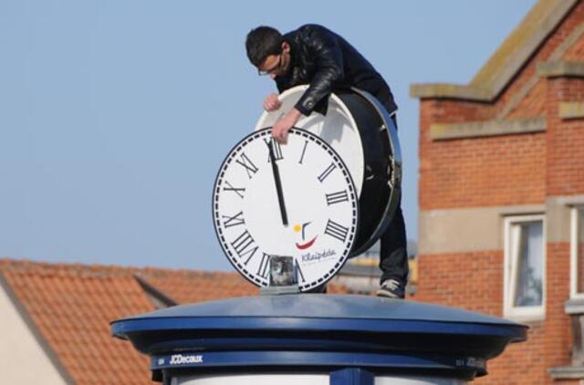 Pereisime prie vasaros laiko