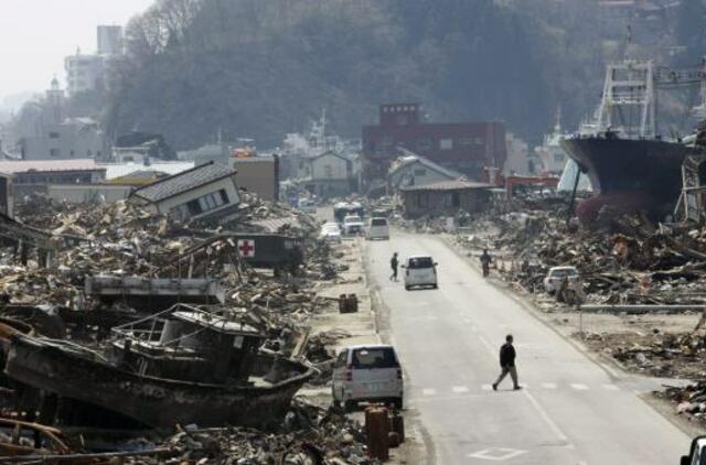 Po 2011 metų žemės drebėjimo Japonija pasislinko į rytus 5 metrus