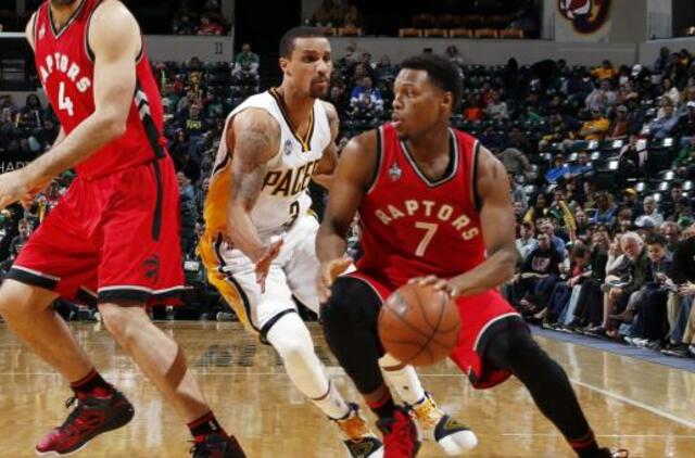 "Raptors" krepšininkai nugalėjo "Pacers" komandą