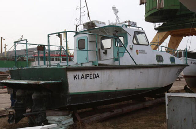 Universitetas parduoda savo pirmąjį laivą "Puta"