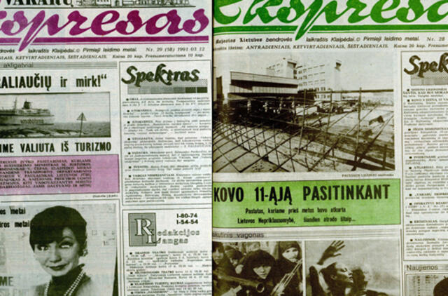 "Vakarų ekspresas". 1991 03 09 ir 12