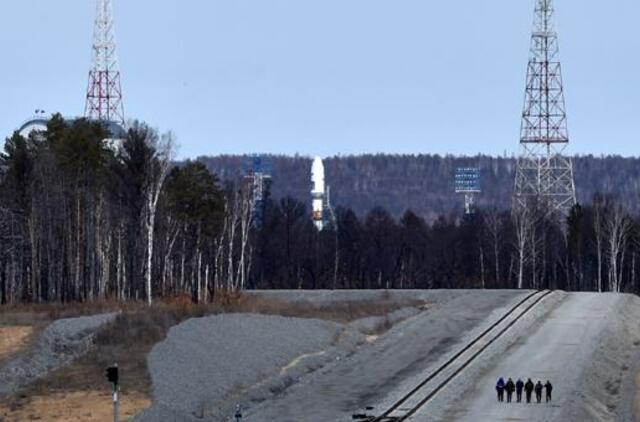 Atidėtas pirmasis raketos startas iš naujojo Rusijos kosmodromo