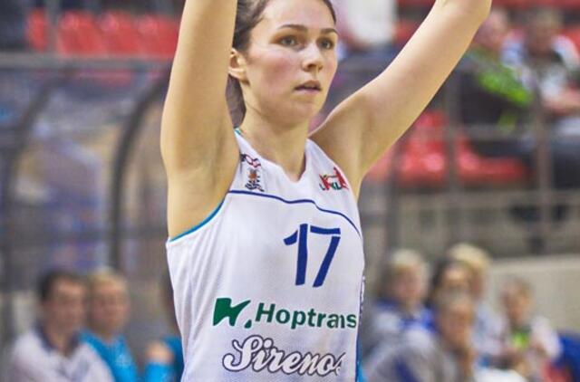 "Hoptrans-Sirenų" krepšininkės pirmą kartą tapo LMKL čempionėmis