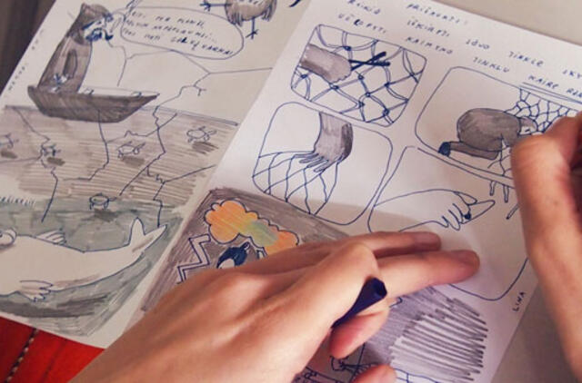 Istorinių komiksų dirbtuvės - apie kovą su žemaičiais