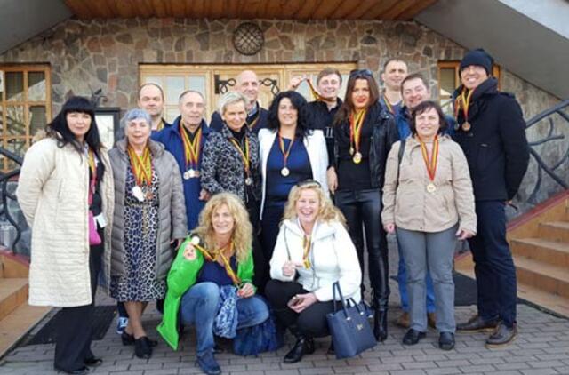 Plaukimo veteranams - 23 medaliai