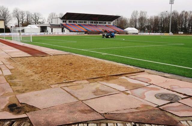 Rajonas investuoja į sporto infrastruktūrą