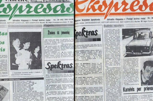 "Vakarų ekspresas". 1991 04 04 ir 06