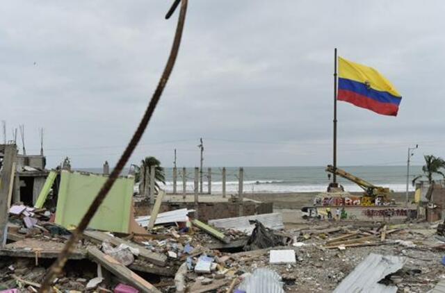 Ekvadore įvyko 6,7 balo žemės drebėjimas