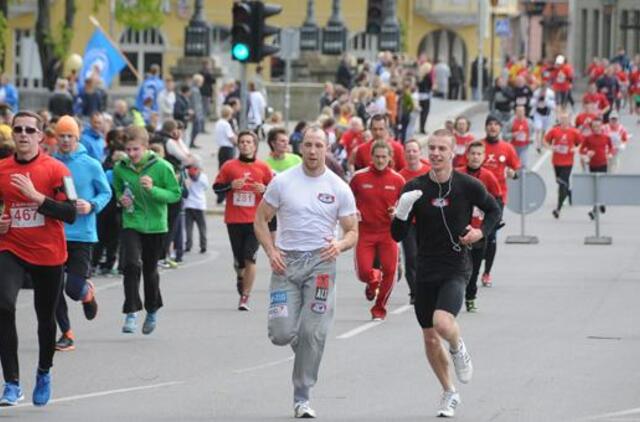 Keisis autobusų eismas Vilties bėgimo metu