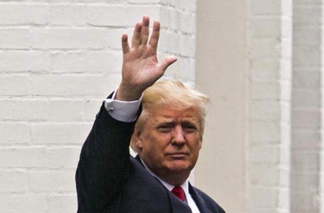 Milijardierius Donaldas Trampas laimėjo pirminius respublikonų rinkimus Oregono valstijoje