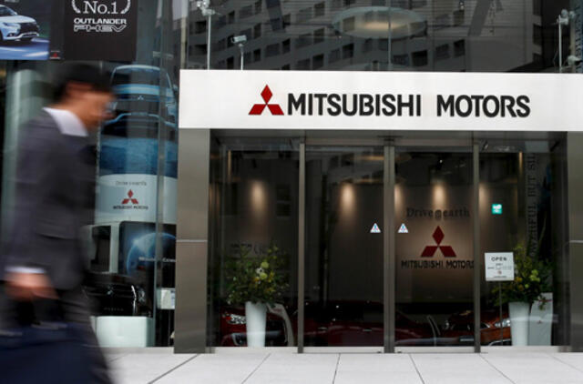 "Mitsubishi" akcijų vertė kyla po pranešimų apie kompensacijas klientams