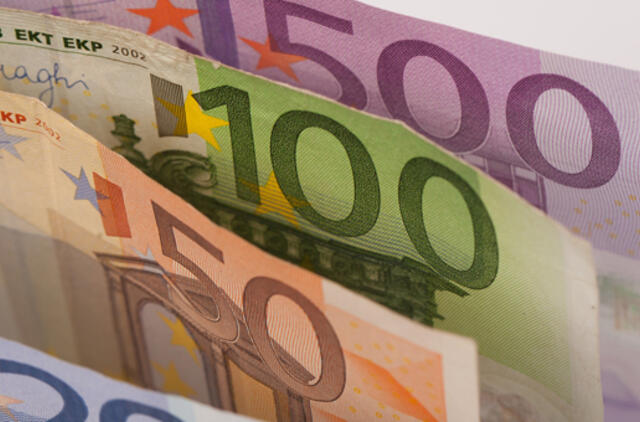 Nuspręsta sustabdyti 500 eurų banknotų gamybą