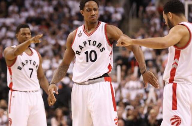 "Raptors" - per žingsnį nuo NBA Rytų konferencijos finalo