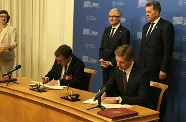 Stiprinami ryšiai su Antverpeno uostu