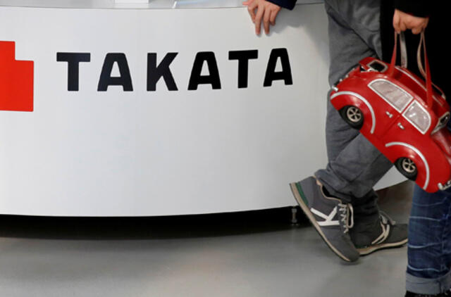 "Takata" akcijų vertė kyla atsiradus JAV privataus kapitalo fondo susidomėjimui