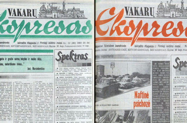 "Vakarų ekspresas". 1991 05 02 ir 04