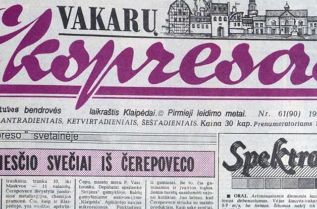 "Vakarų ekspresas". 1991 05 28