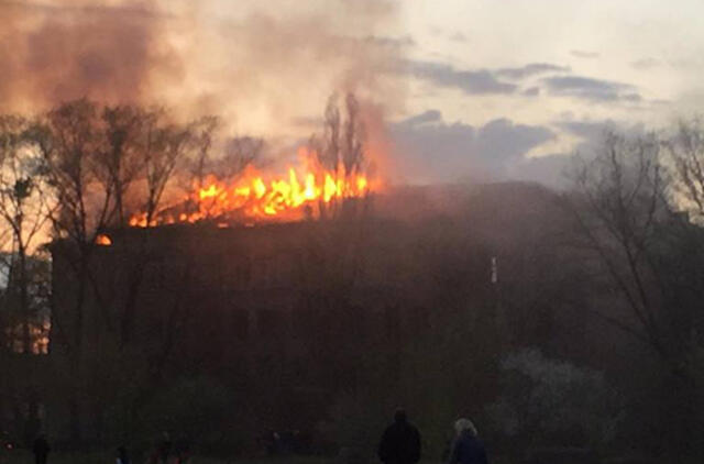 Buvusiame laisvalaikio centre kilo gaisras