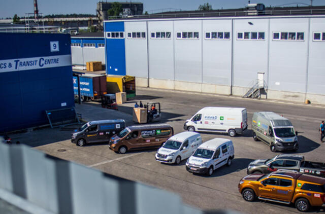 Vertinimo komisija tikrino komercinių automobilių talpumą