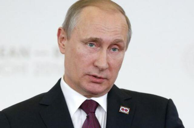 Vladimiras Putinas reikalauja deeskalacijos Rytų Ukrainoje