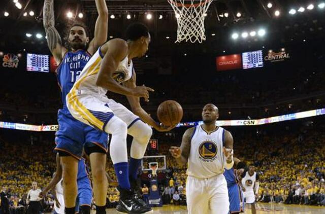 "Warriors" krepšininkai išlygino NBA Vakarų konferencijos finalo rezultatą