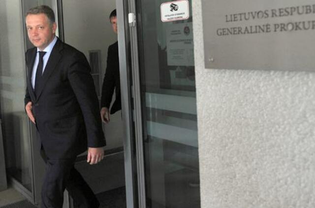 Apsilankęs pas prokurorus Eligijus Masiulis sako oficialiai paneigęs jam pareikštus įtarimus