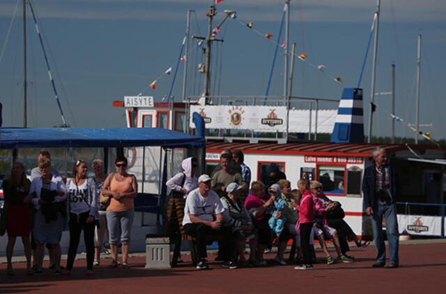 Drevernoje pristatyta naujovė: keltas iki Juodkrantės