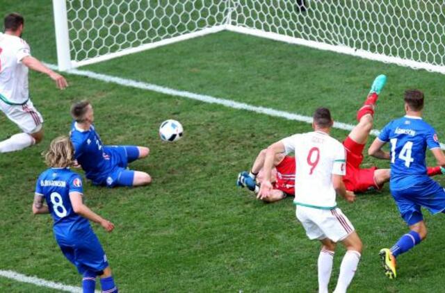 "Euro-2016": islandų ir vengrų lygiosios