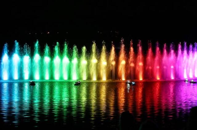 Jūros šventė 2016: džiugins fontanų ir šviesų šou