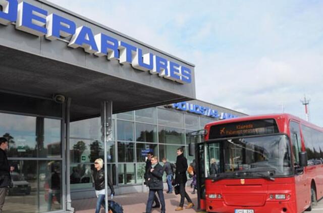 Keisis maršruto į oro uostą grafikai