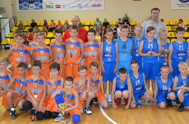 Paaiškėjo Žemaitijos moksleivių krepšinio lygos 2006 m. gimusių vaikų čempionato prizininkai